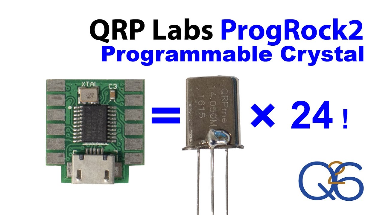 ProgRock2Mite ! Making a multiple crystal receiver with QRP Labs ProgRock2