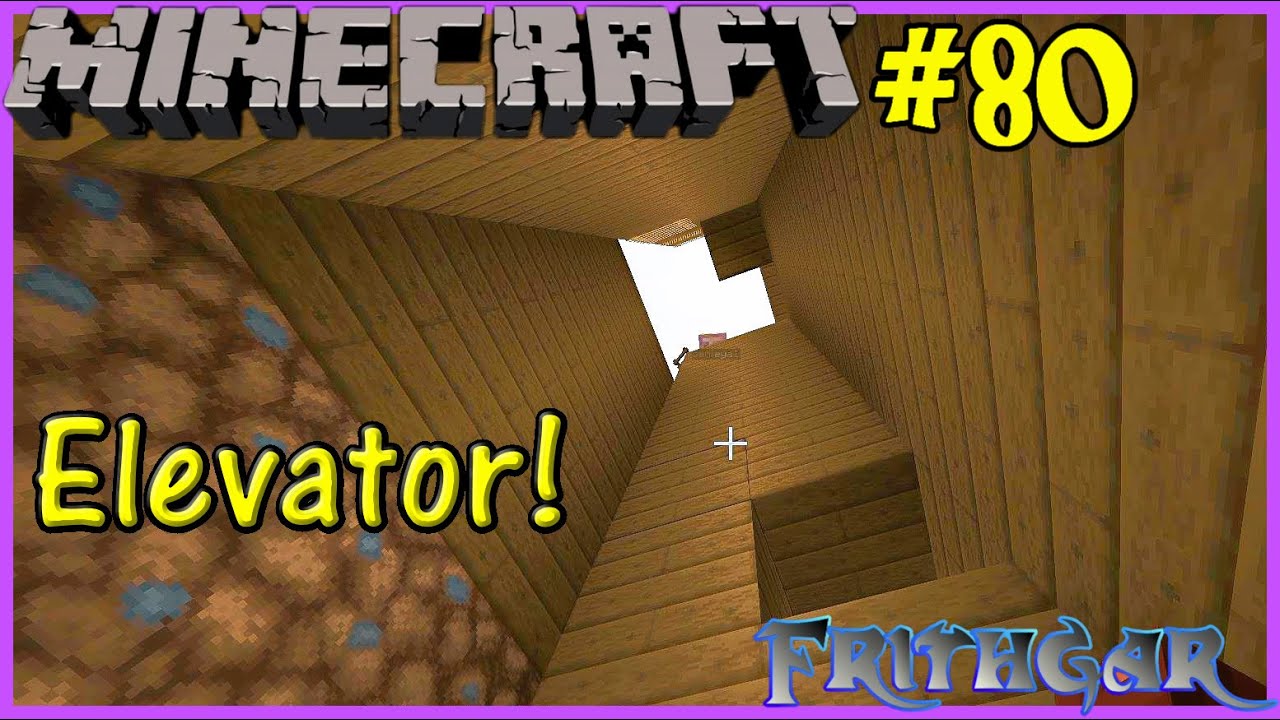 Let's Play Minecraft #80: Villager Elevator!