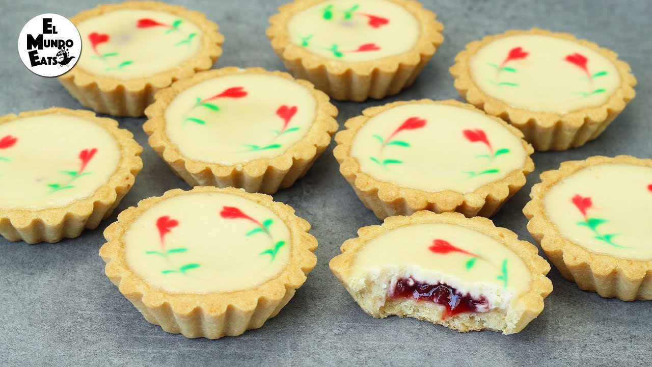 Strawberry Cheese Tarts