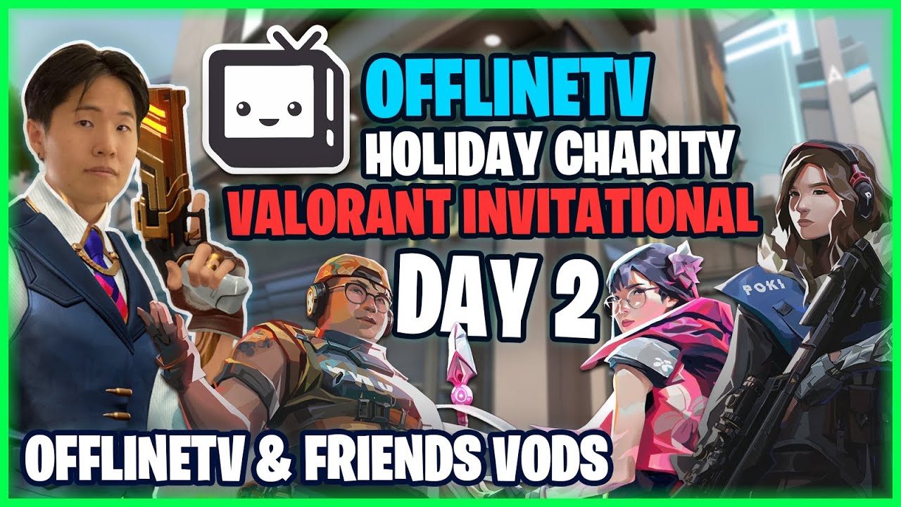 Offline TV Day 2 Valorant Invitational Highlights | ACES Clutches & Funny Moments