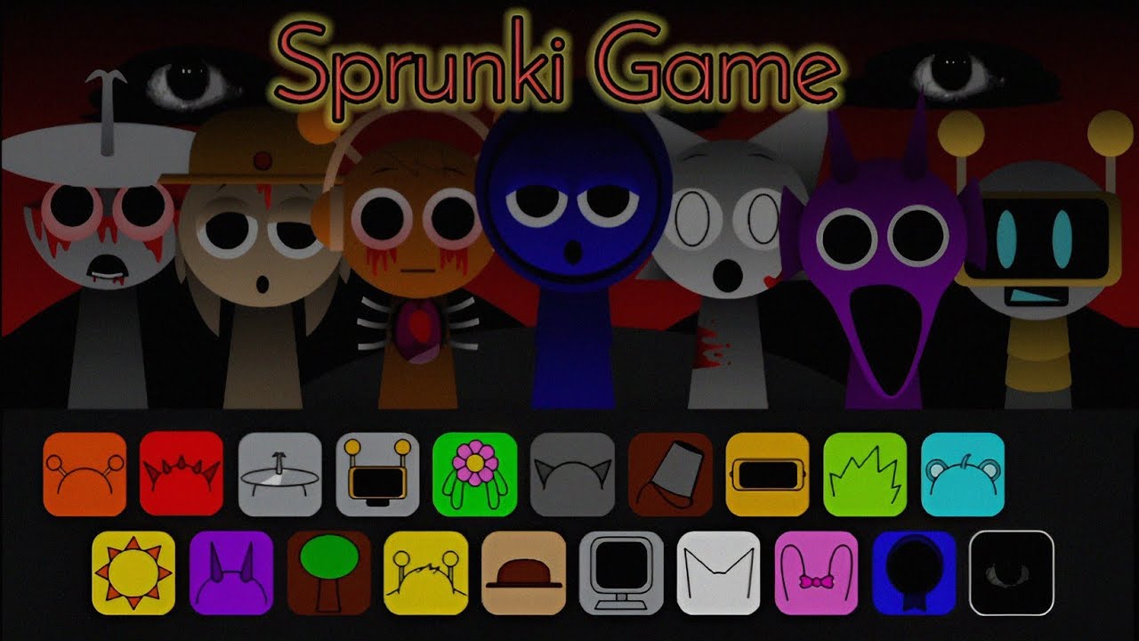 Sprunki Game New Amazing Latest Version Horror Game Playing