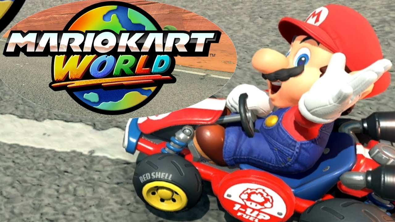Mario Kart World - Intro & Title Screen (Switch 2)