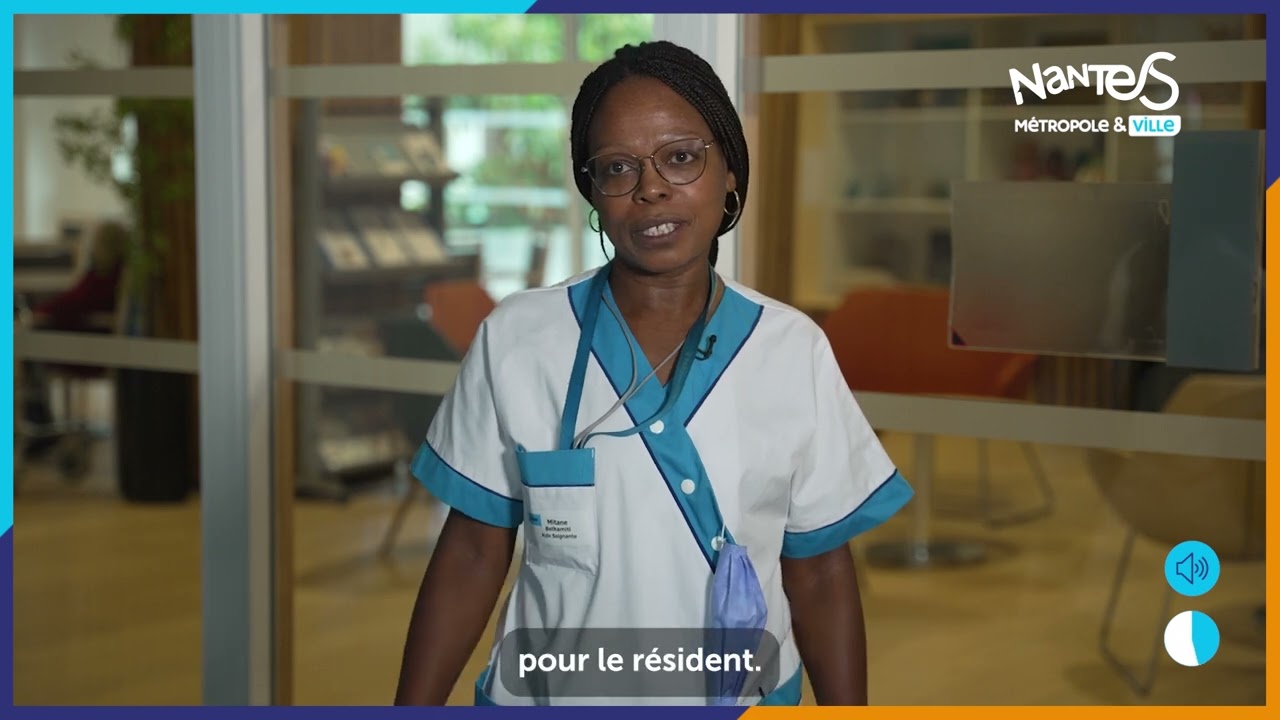 D&eacute;couvrez le m&eacute;tier d'aide-soignant &agrave; la Ville de Nantes