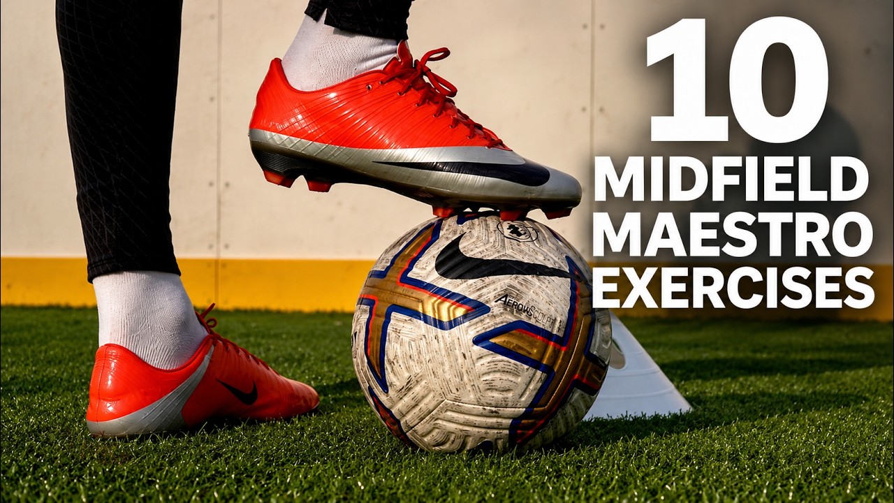 DOMINATE Midfield With These Skills | 10 Midfield Maestro Exercises