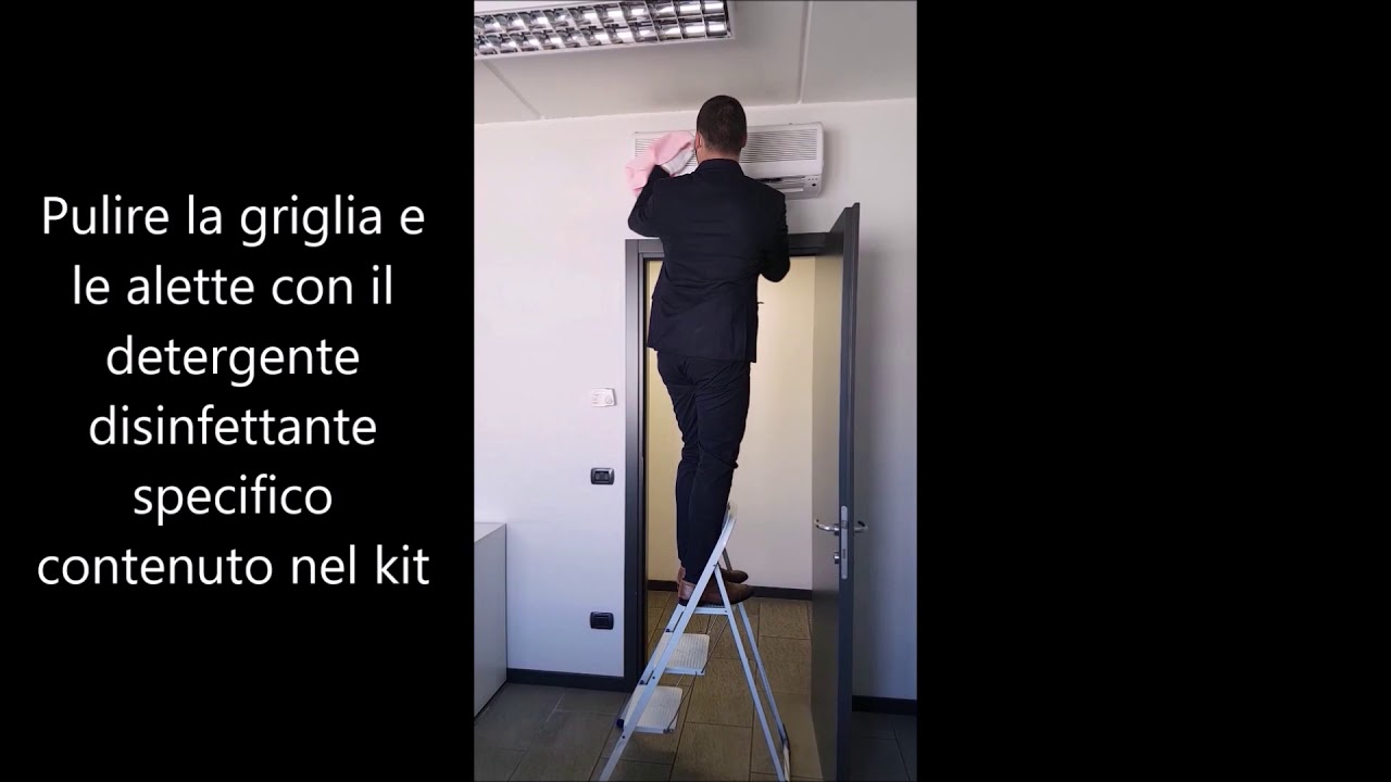 Come sanificare i filtri dei condizionatori