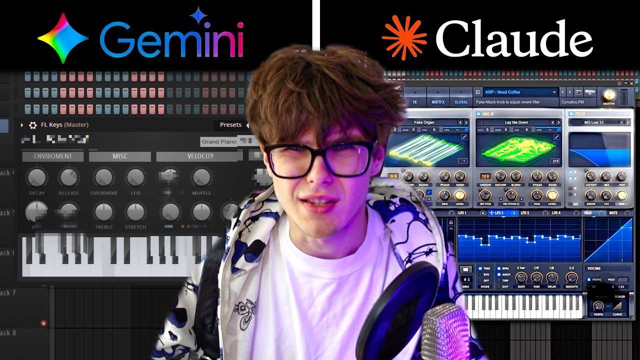 Claude vs Gemini Make VSTs from Scratch
