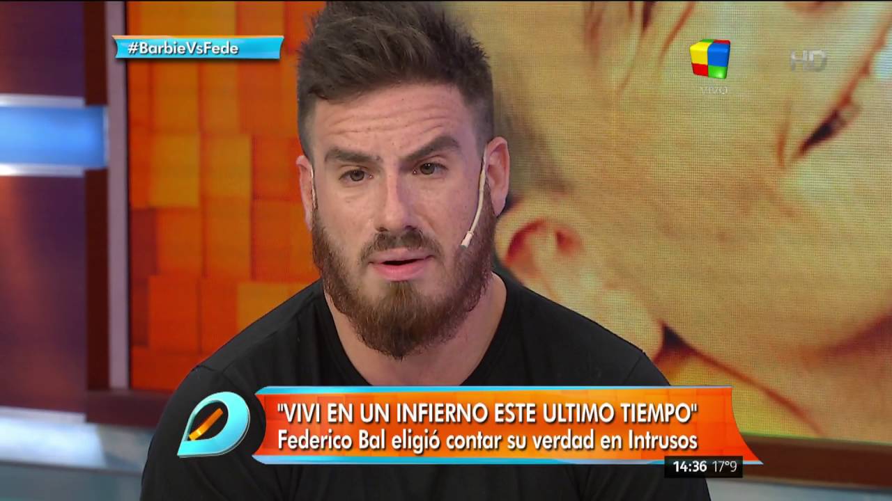 Federico Bal, tras su escandalosa ruptura con Barbie Vélez, en #Intrusos: 