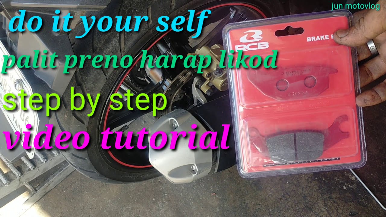 Brake pad replacement ( sniper 150 )
