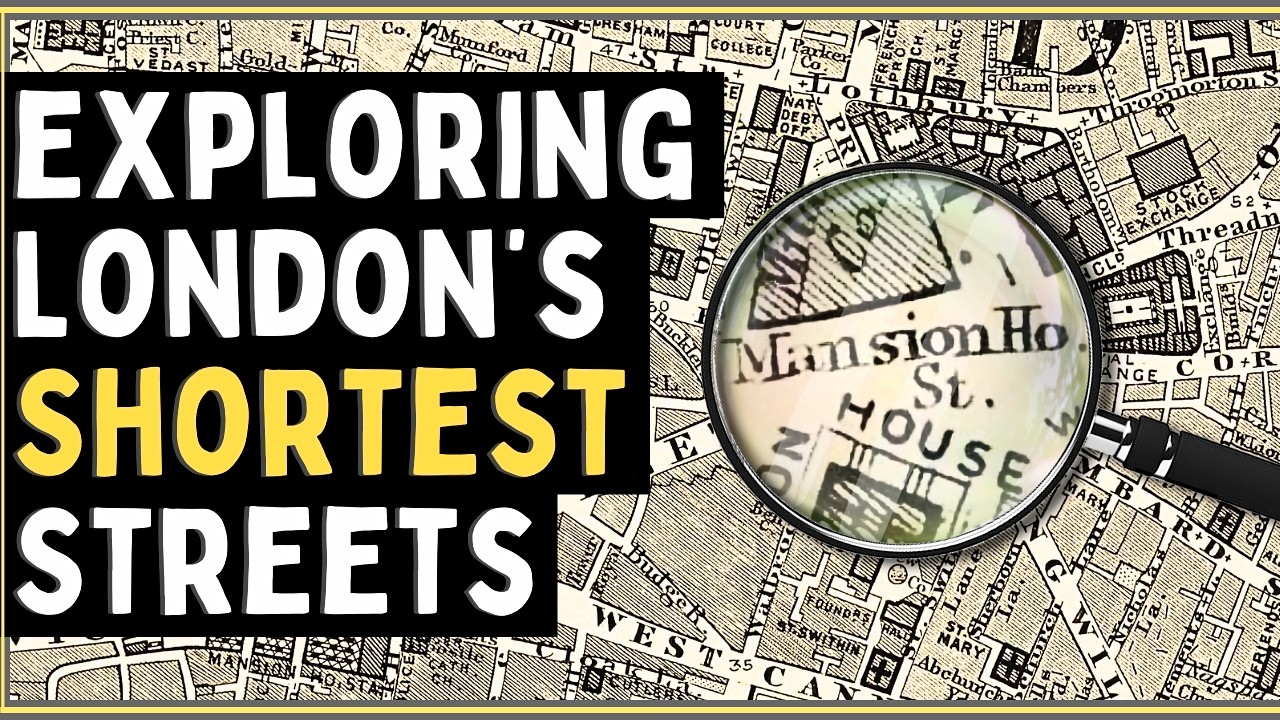 Exploring London's Shortest Streets