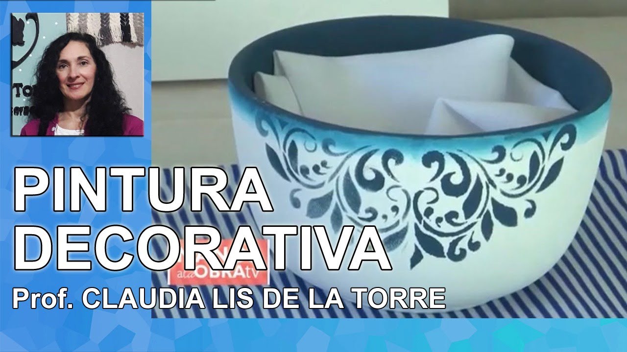 Micro Pintura Decorativa - Prof. Claudia Lis de la Torre (Argentina)