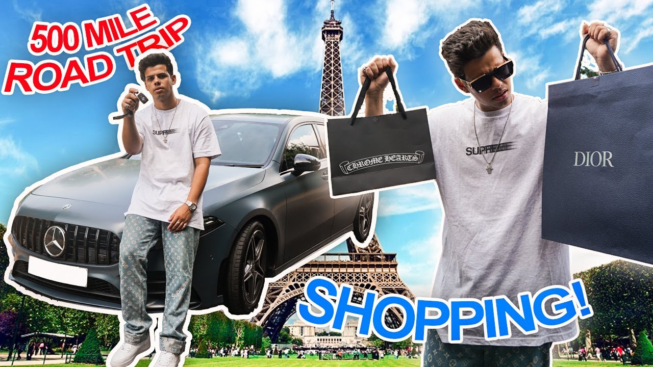 I Drove to PARIS To GO SHOPPING! & This Happened... (MAJOR L)