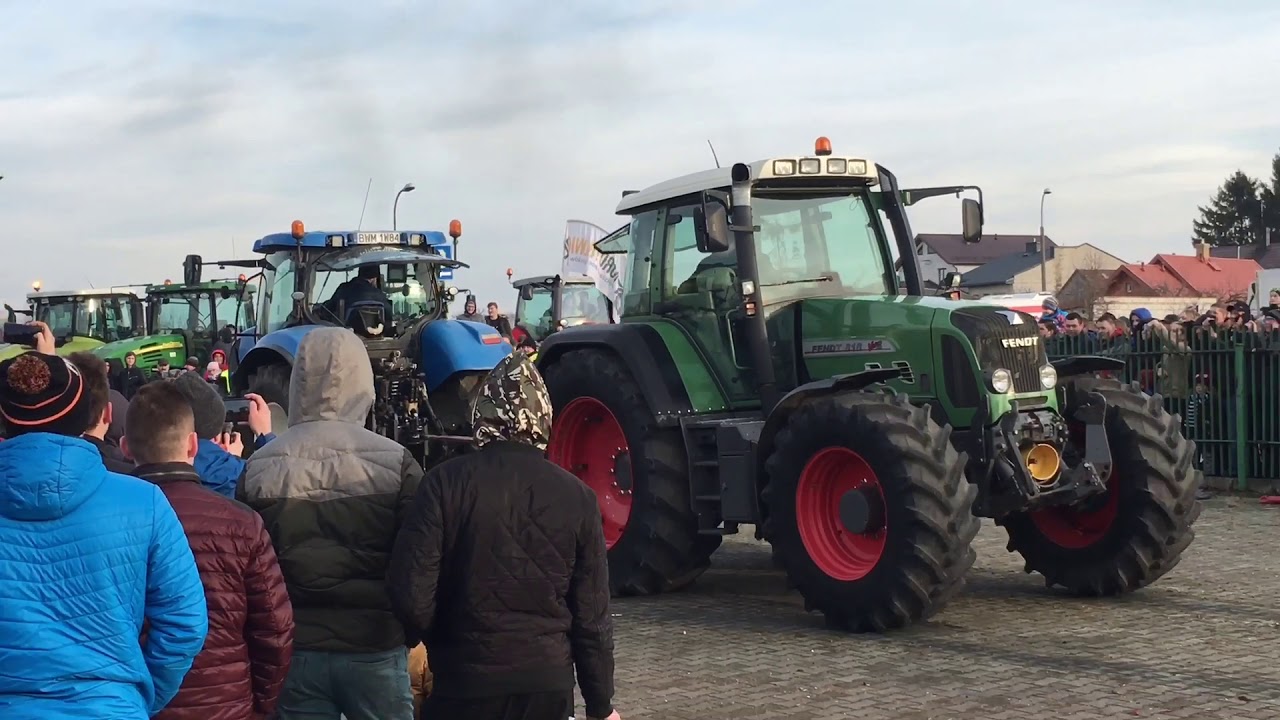 • Przeciągnie Traktorów • Wysokie Mazowieckie • Nowy Fendt •