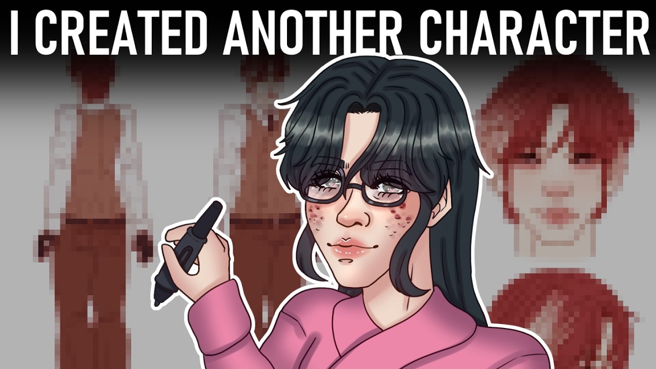 I made another character for a visual novel