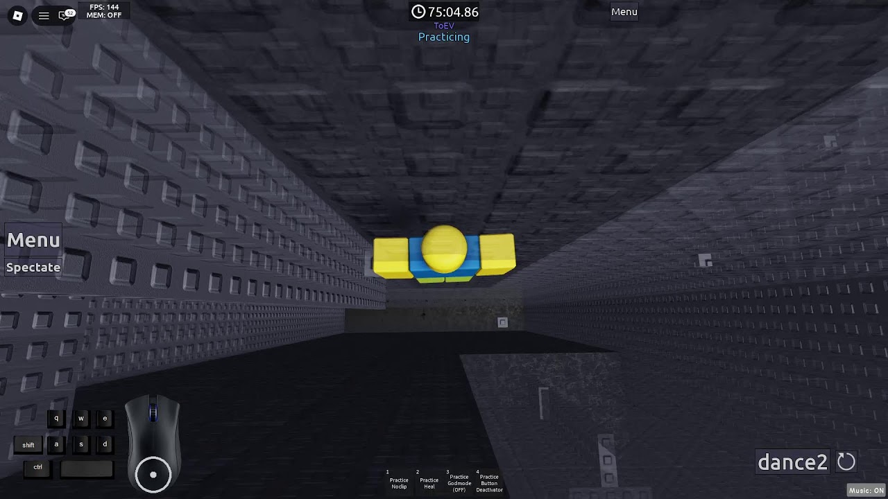 TWO FLOOR 10 RUNS ON TOEV