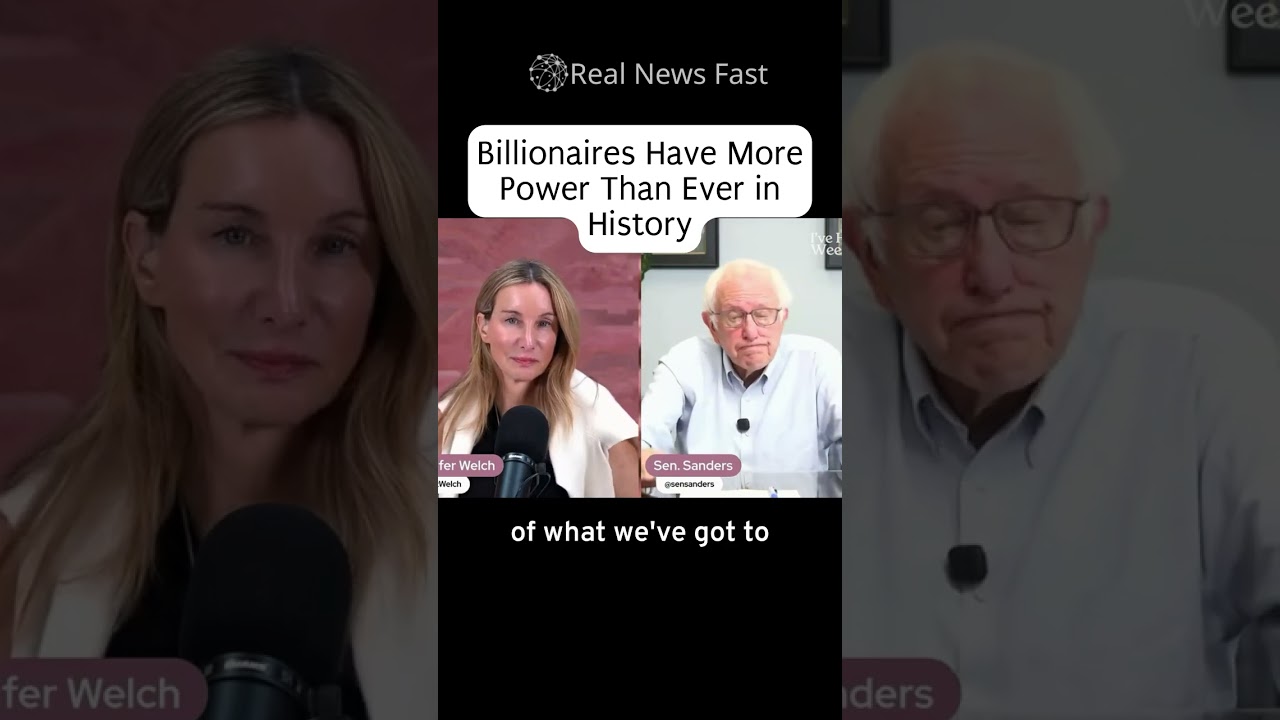 Bernie Sanders CALLS OUT Billionaire Power Over Democracy