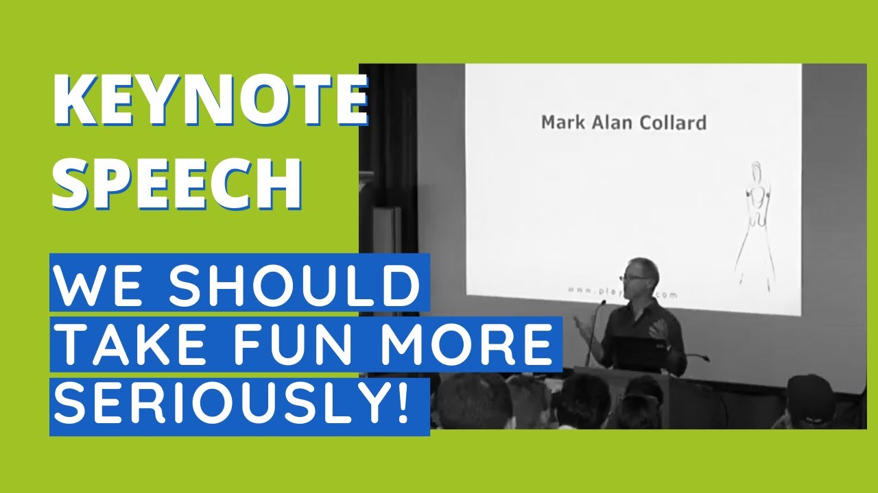 Keynote Speech: We Should Take Fun More Seriously! (ACHPER SA 2018)
