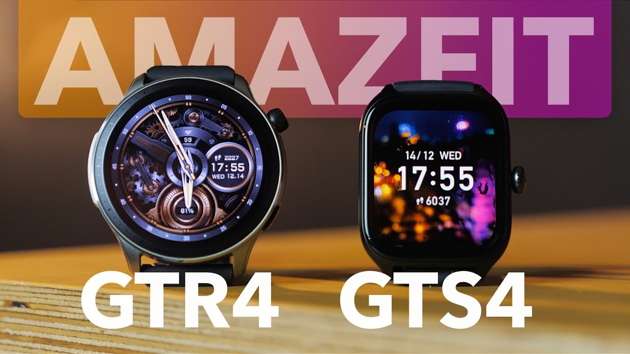 🔥 ТОП смарт-годинники AMAZFIT: GTS4 та GTR4