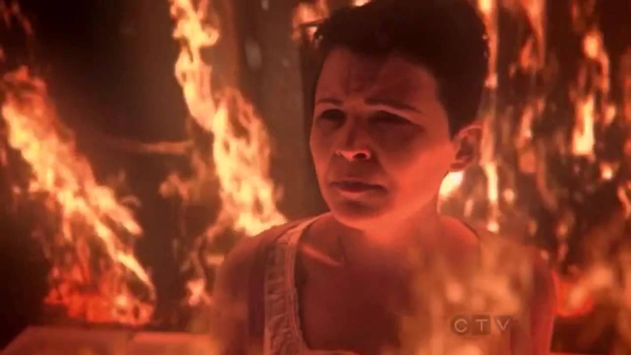 Once upon a time s02e08 David gets trapped in the flame room