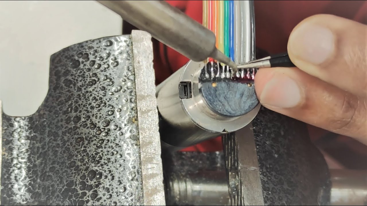 How to repair Maxon motor with damaged encoder cable