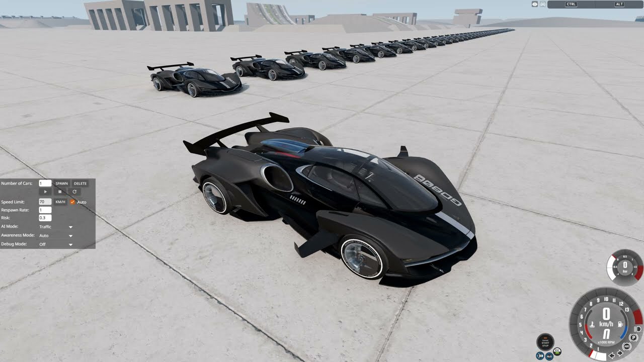 getting chased by even more ai powered cars