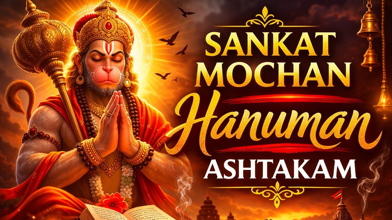 संकट मोचन हनुमान अष्टकम | हर संकट दूर करने वाला चमत्कारी पाठ | जय Hanuman🕉️🕉️💪💪👏