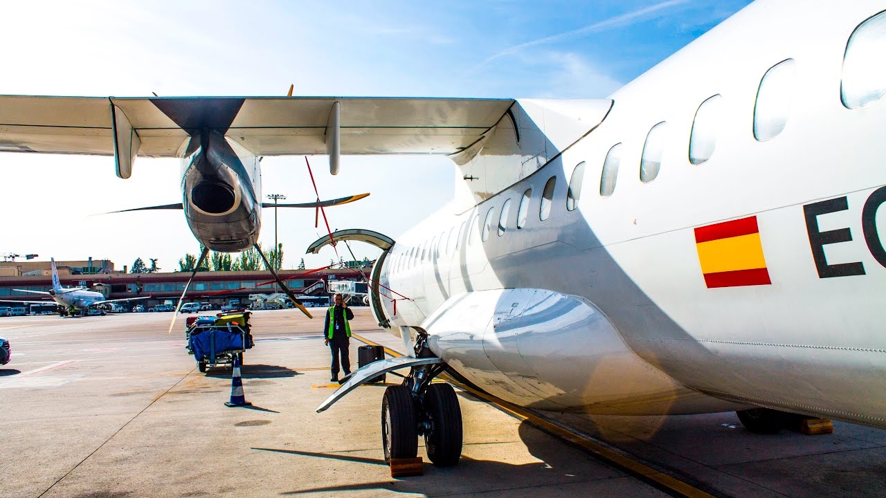 TRIPREPORT | Air Europa | ECONOMY | Alicante - Madrid | ATR72-500