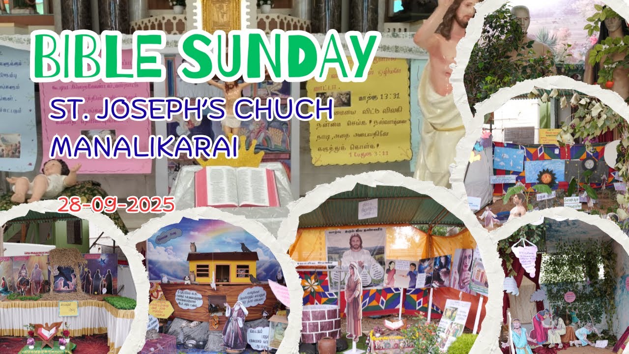 Bible Sunday, St. Joseph's Church, Manalikarai, 28-09-2025