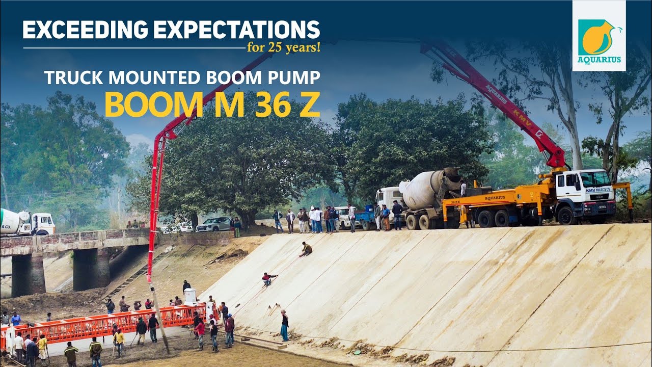 AQUARIUS - Truck Mounted Boom Pump - M36Z