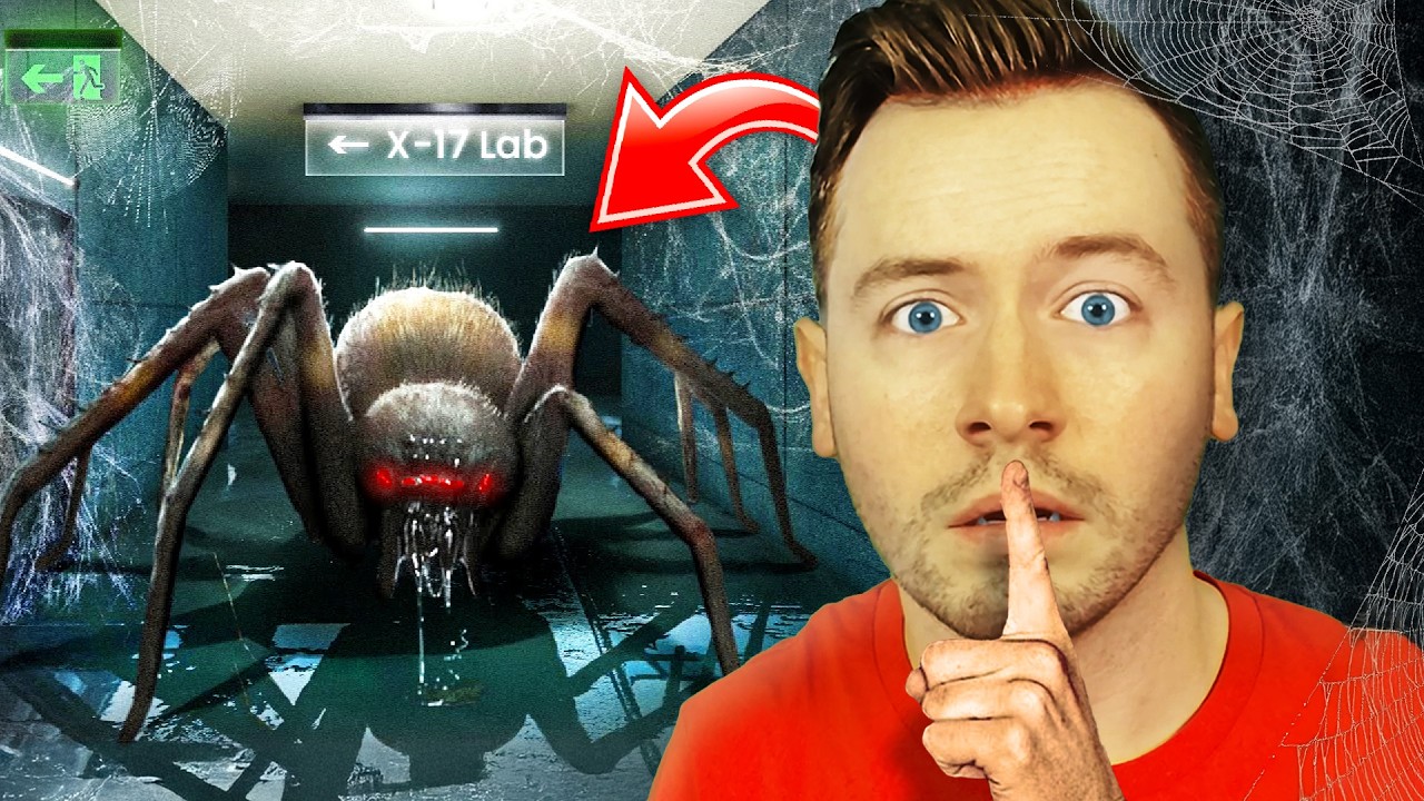 Eine RIESEN SPINNE will mich fressen...🕷️🕸️ (HILFE)