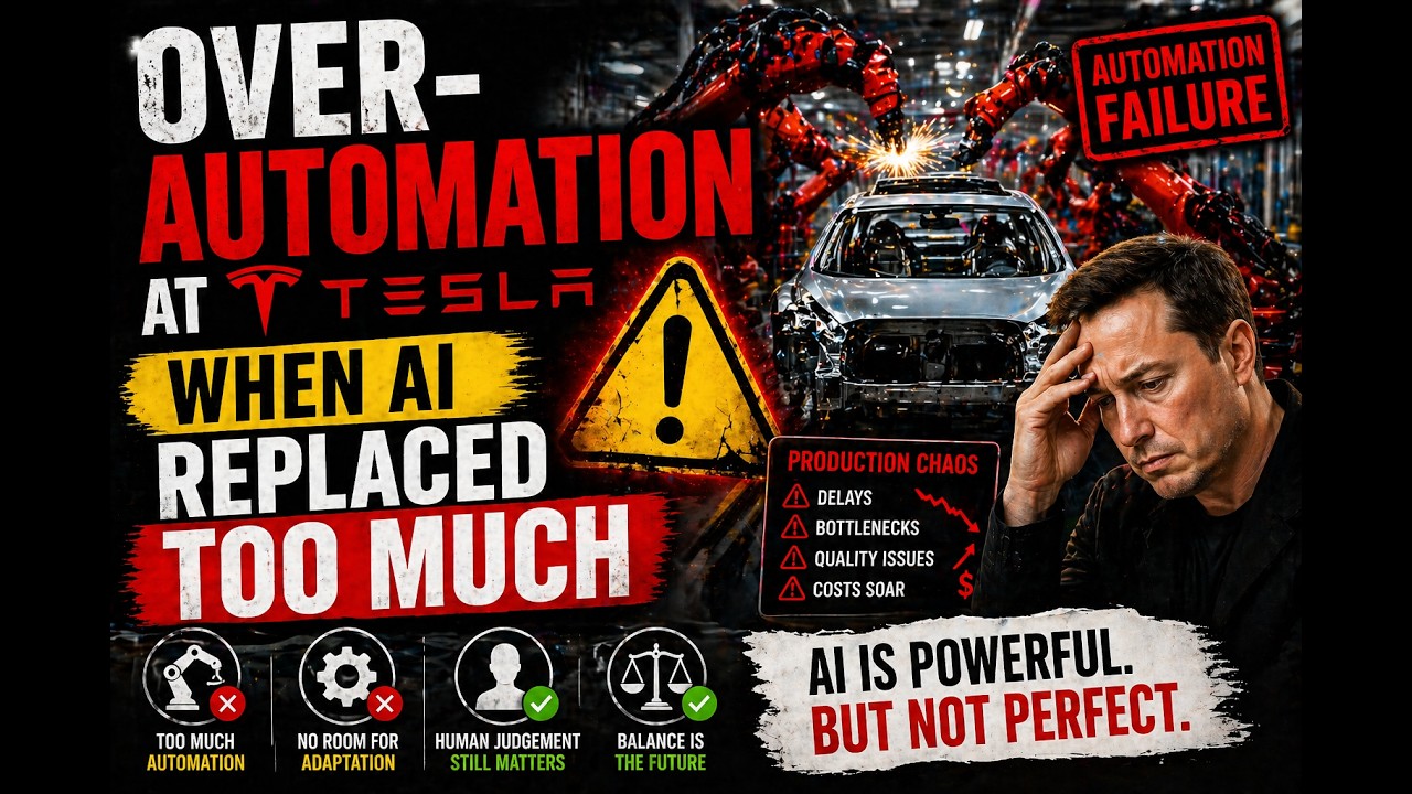 Tesla&rsquo;s Automation Failure: When AI Went Too Far