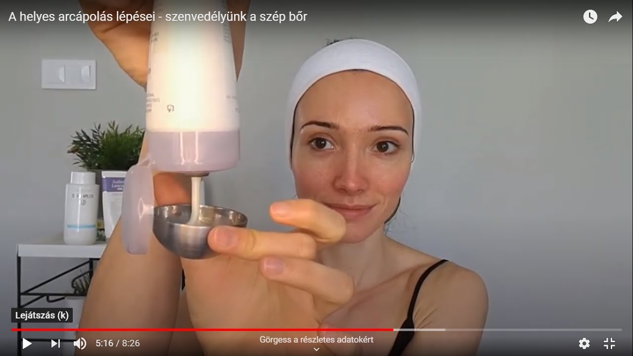 A helyes arc&aacute;pol&aacute;s l&eacute;p&eacute;sei - szenved&eacute;ly&uuml;nk a sz&eacute;p bőr