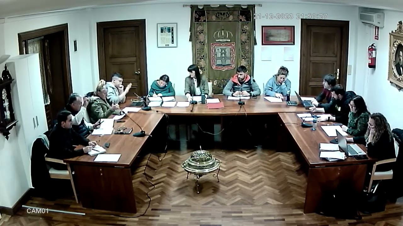 Video Pleno Extraordinario Ayuntamiento de Puente la Reina/Gares del 21 de diciembre de 2023