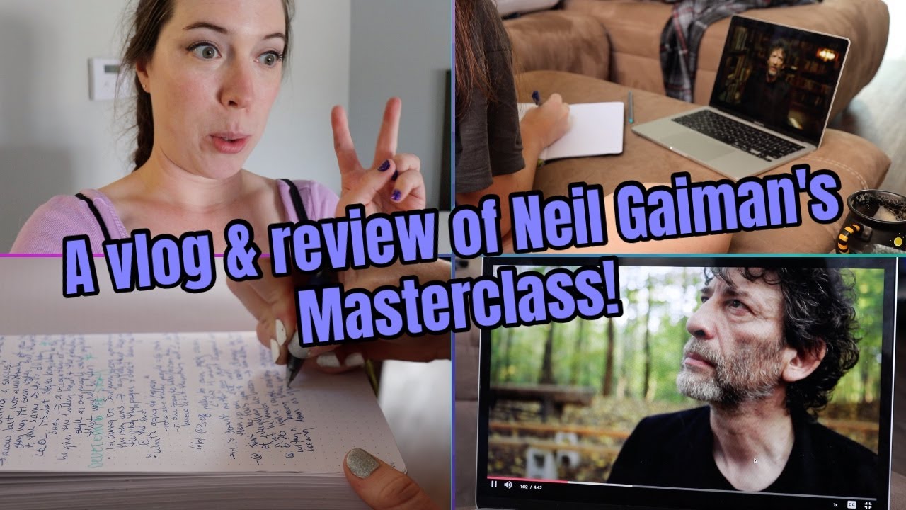 I took Neil Gaiman's Masterclass on storytelling (& here's what I learned...!)