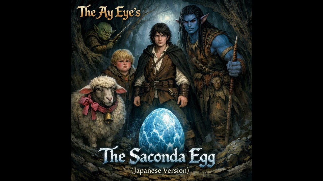 The Ay Eye's  The Saconda egg Japanese Version  #japanesemetal #fantasymetal