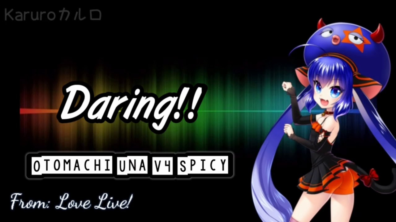 【Otomachi Una V4 SPICY】 Daring!! 【Vocaloid Cover】+VSQX