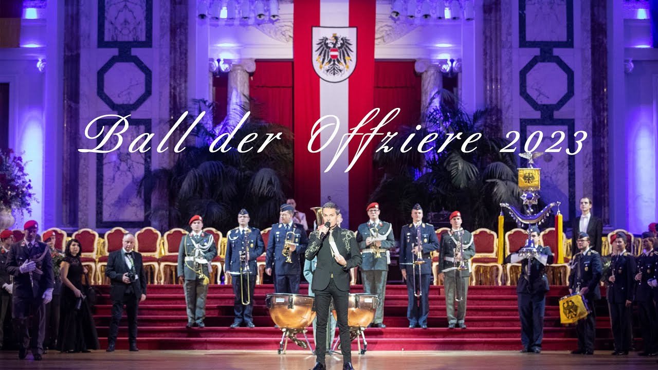 Mitternachtseinlage des Balls der Offiziere 2023 live aus der Wiener Hofburg