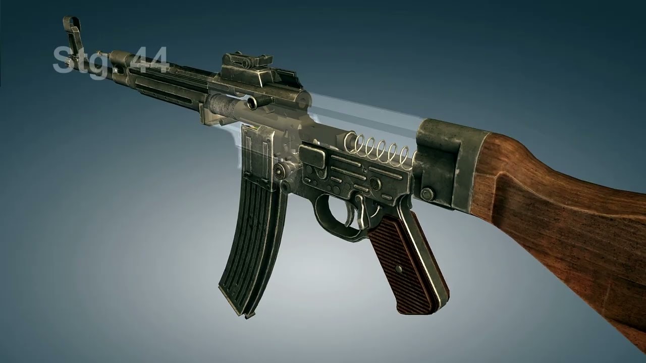 STG-44 #Sturmgewehr Assault rifle | 3dGun