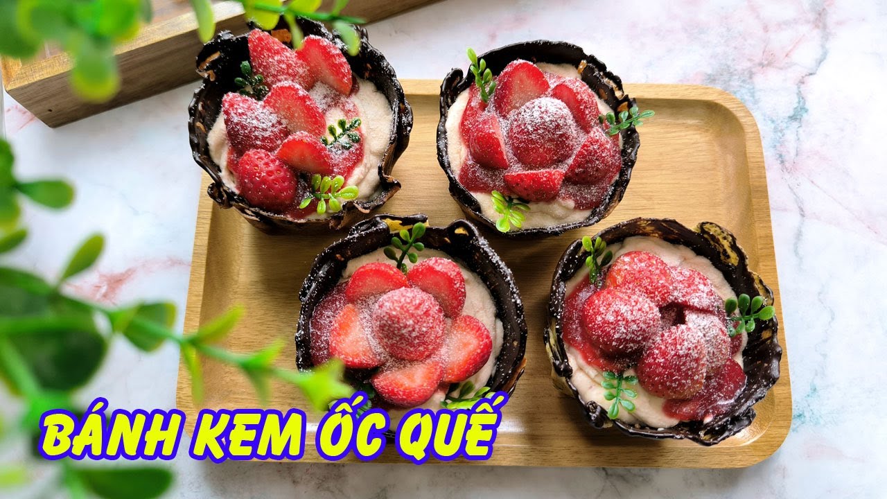 Bánh Kem Ốc Quế | Vừa Xinh Vừa Ngon Vừa Dễ Làm