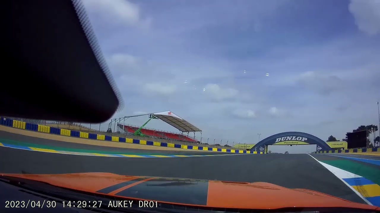 Trackday Le Mans circuit Bugatti MUSTANG GT 2020 ON BOARD