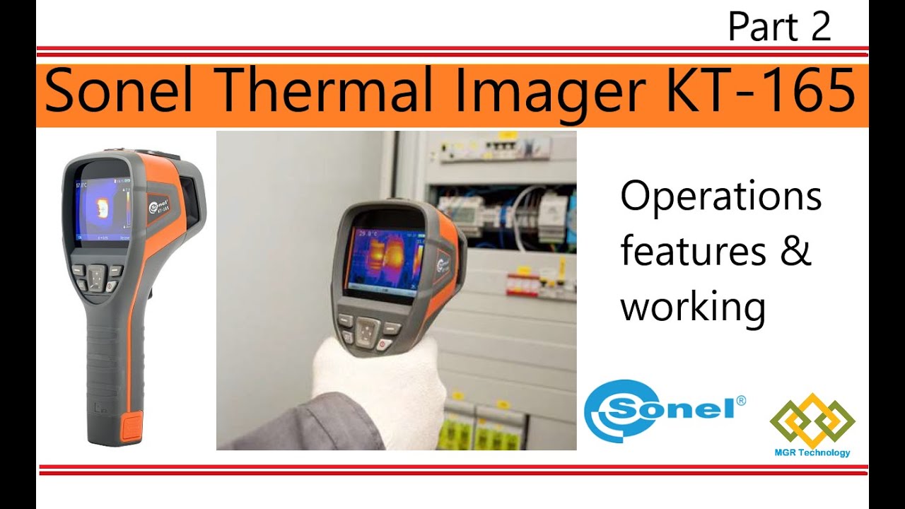 Sonel Thermal Imager Model KT 165 Operations, थर्मल कैमरा कैसे काम करता है
