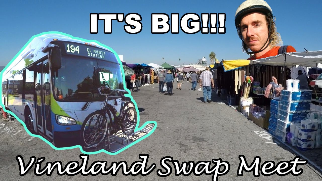 Taking Foothill Transit to Vineland Swap Meet - City of Industry, CA