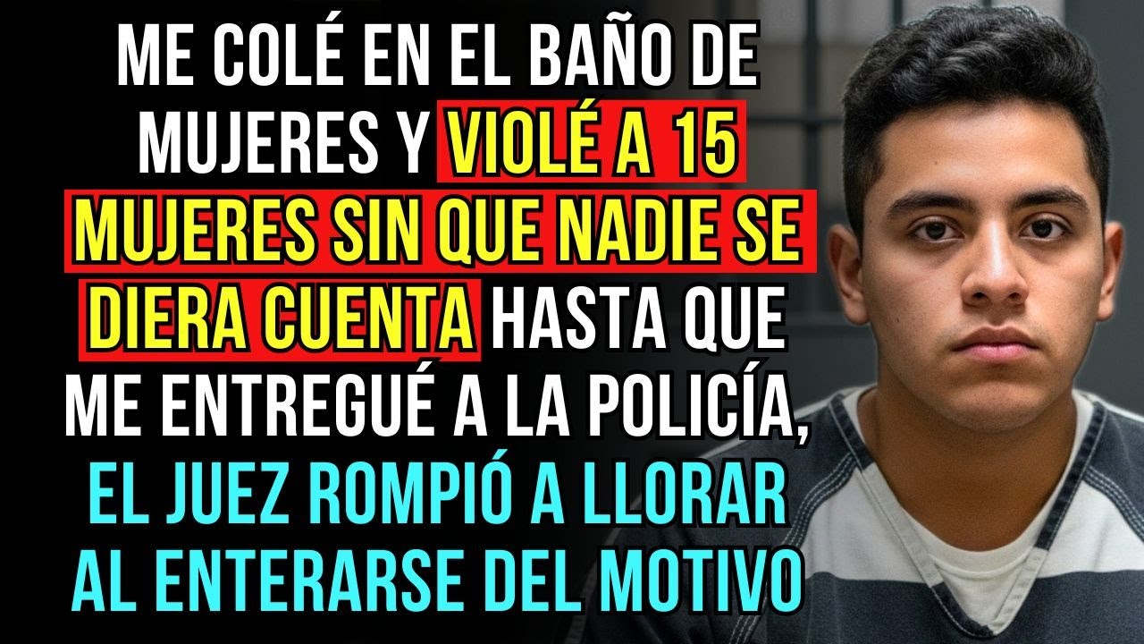 ÉL SE INFILTRÓ Y CUANDO EL JUEZ SE ENTERÓ ROMPIÓ EN LÁGRIMAS