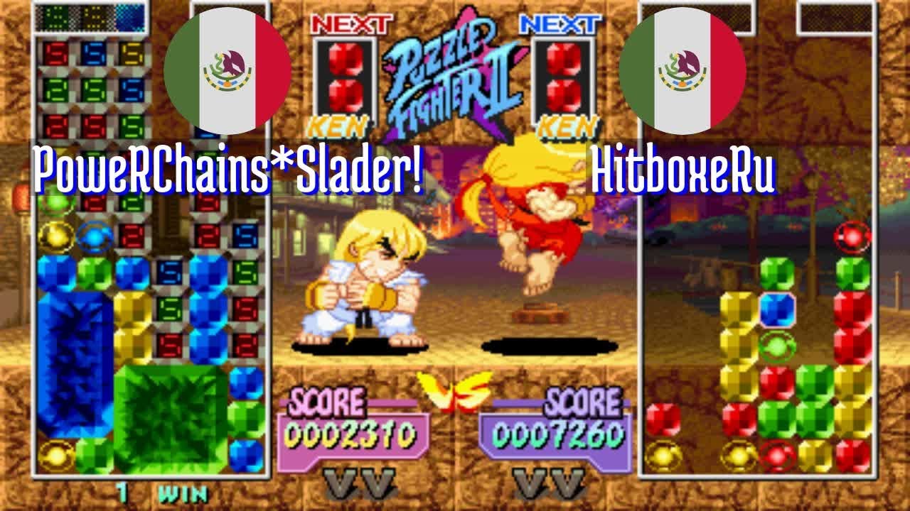 FT5 @spf2t: PoweRChains*Slader! (MX) vs HitboxeRu (MX) [S Puzzle Fighter II spf2 Fightcade] Feb 19