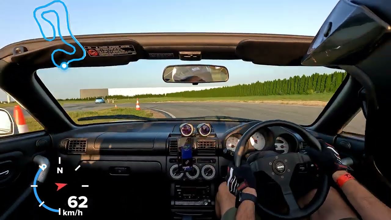 Tor Łódź - Toyota MR2 ZZW30 - 1:04.124