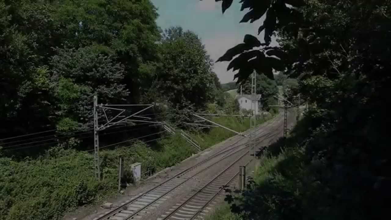 The Class66 at WorK on the Montzenline. Springtime 2014.