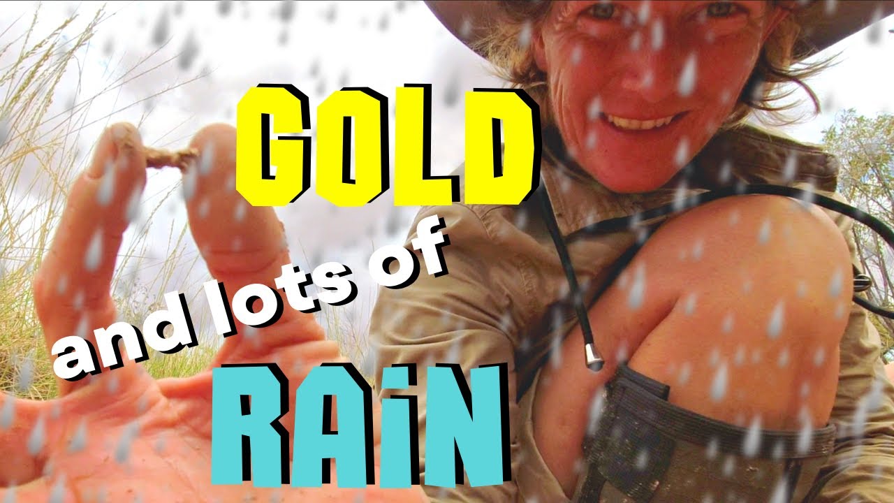 Nice Gold Nuggets found in rainy Outback Australia