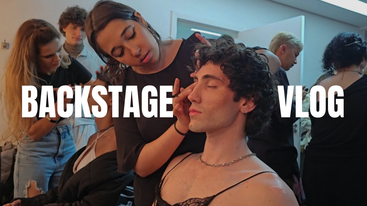 vlog: brechó e o caos do backstage de um desfile / um dia comigo