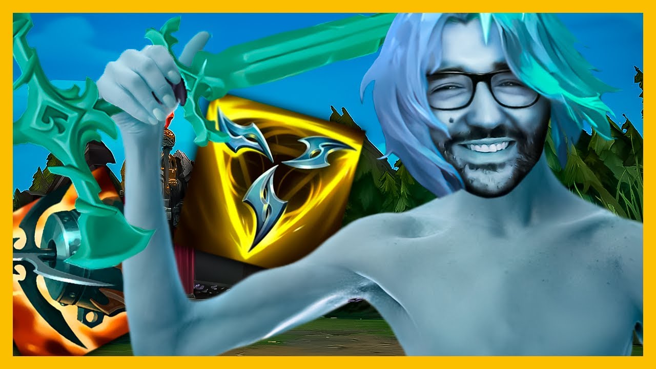 fiz o viego mid, o rei desnutrido kkkkkk