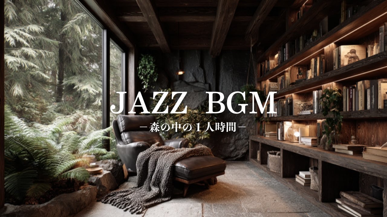 【癒しBGM】静かな生活音を感じる森カフェジャズ｜日常に溶けるローファイForest Café Jazz – Gentle Lo-fi Piano for Daily Calm 🌿☕