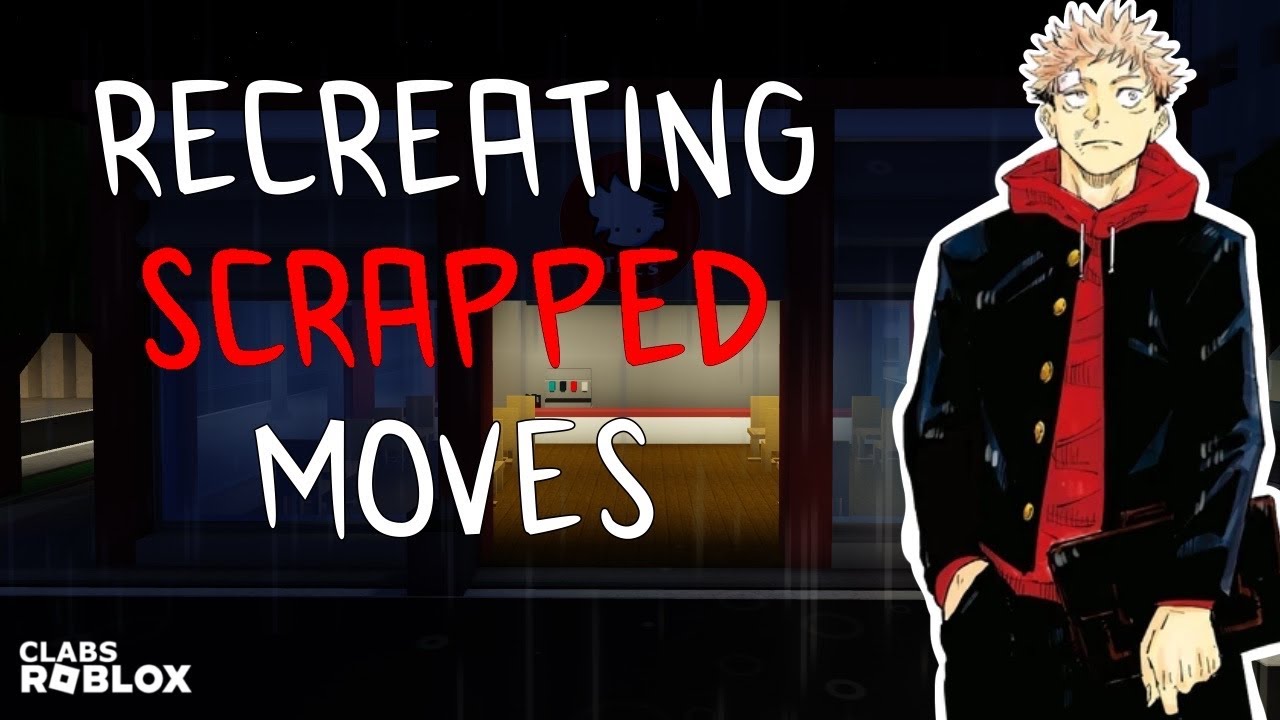 Воссоздание SCRAPPED Vessel / Движения Юджи | JJS Skill Builder | Roblox